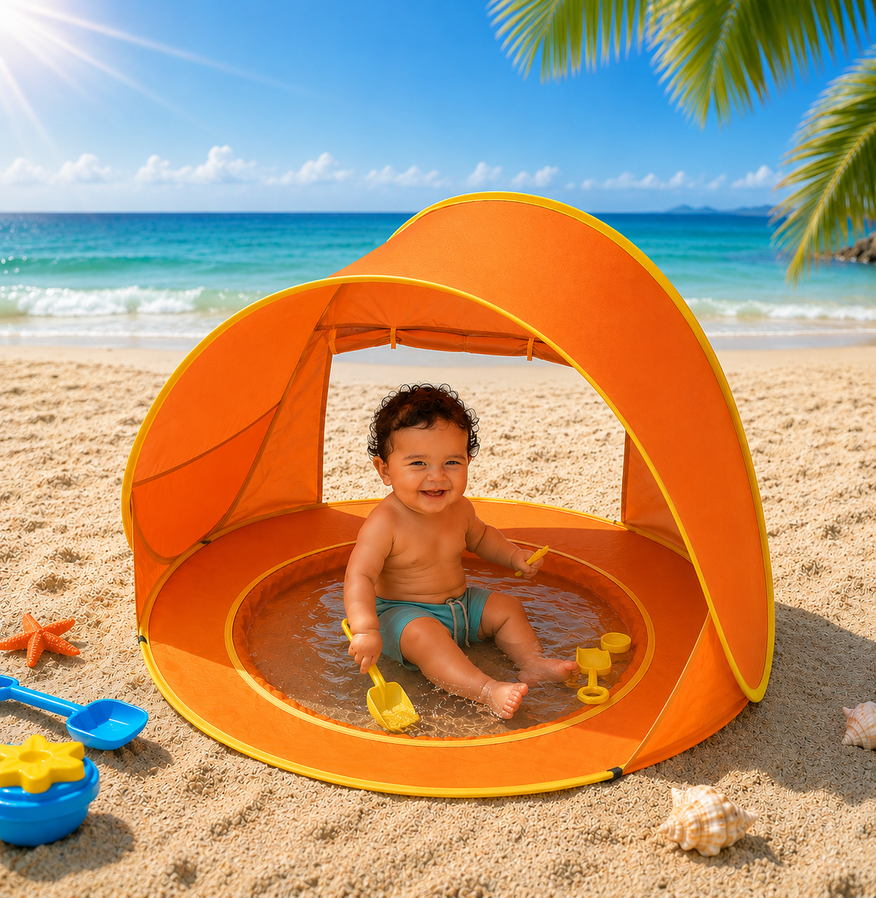 AquaShade Bebek Plaj Çadırı