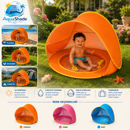 AquaShade Bebek Plaj Çadırı