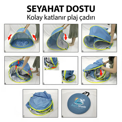 AquaShade Bebek Plaj Çadırı